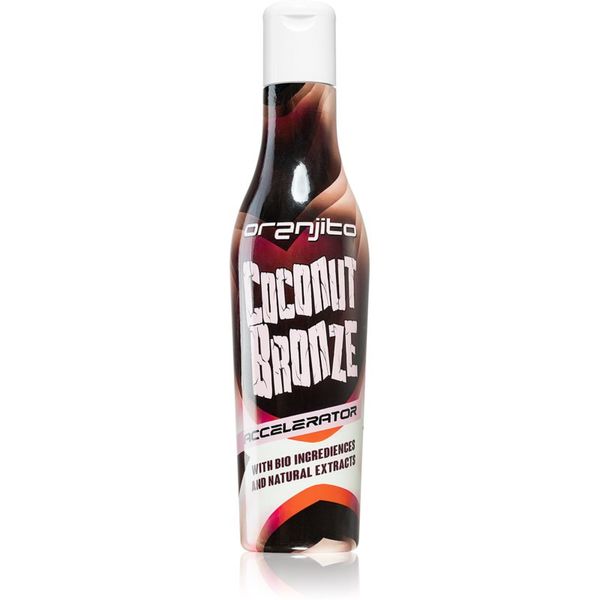 Oranjito Oranjito Coconut Bronze Accelerator mlijeko za sunčanje s bio komponentama i ubrzavačem tamnjenja 200 ml