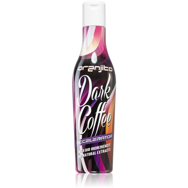 Oranjito Oranjito Dark Coffee Accelerator mlijeko za sunčanje s bio komponentama i ubrzavačem tamnjenja 200 ml
