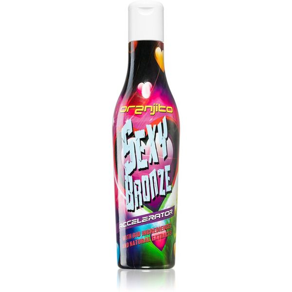 Oranjito Oranjito Sexy Bronze Accelerator mlijeko za sunčanje s bio komponentama i ubrzavačem tamnjenja uniseks 200 ml