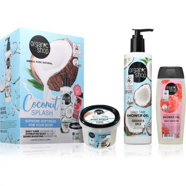 Organic Shop Organic Shop Coconut Splash poklon set za tijelo