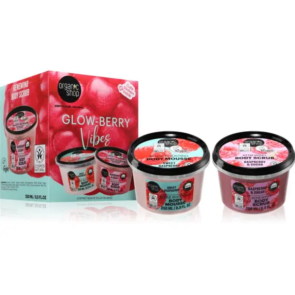 Organic Shop Organic Shop Glow-Berry Vibes Beauty Set poklon set za tijelo
