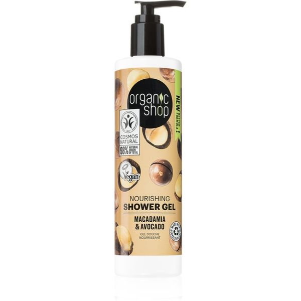 Organic Shop Organic Shop Macadamia & Avocado hranjivi gel za tuširanje 280 ml