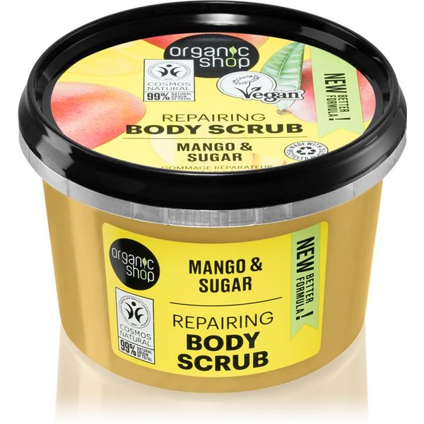Organic Shop Organic Shop Mango & Sugar piling za tijelo za svilenkasto nježnu kožu 250 ml