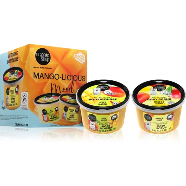 Organic Shop Organic Shop Mango-licious Mood Beauty Set poklon set za tijelo