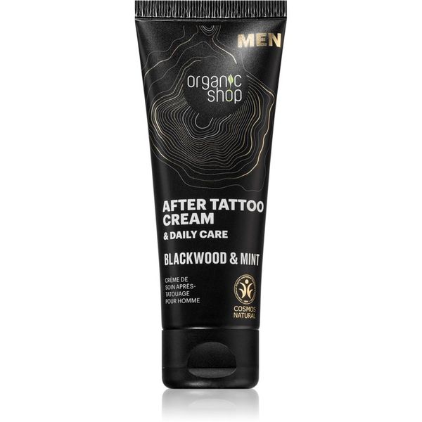 Organic Shop Organic Shop Men Blackwood & Mint hranjiva krema za tetovaže 75 ml