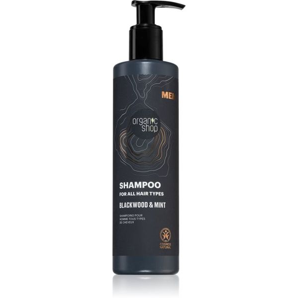 Organic Shop Organic Shop Men Blackwood & Mint šampon za muškarce 280 ml