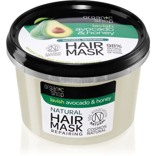 Organic Shop Organic Shop Natural Avocado & Honey regenerirajuća maska za kosu 250 ml
