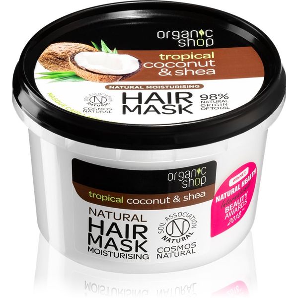 Organic Shop Organic Shop Natural Coconut & Shea intenzivna maska za kosu s hidratantnim učinkom 250 ml