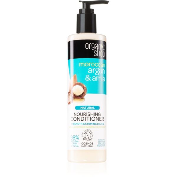 Organic Shop Organic Shop Natural Moroccan Argan & Amla hranjivi regenerator za obojenu i oštećenu kosu 280 ml