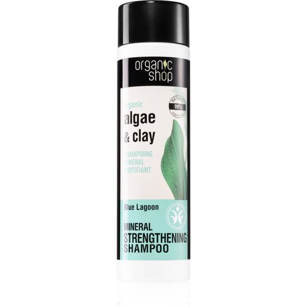 Organic Shop Organic Shop Organic Algae & Clay mineralni šampon za lomljivu kosu 280 ml