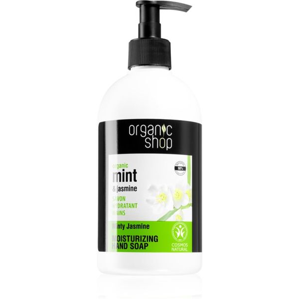 Organic Shop Organic Shop Organic Minty Jasmine tekući sapun za ruke s hidratantnim učinkom 500 ml