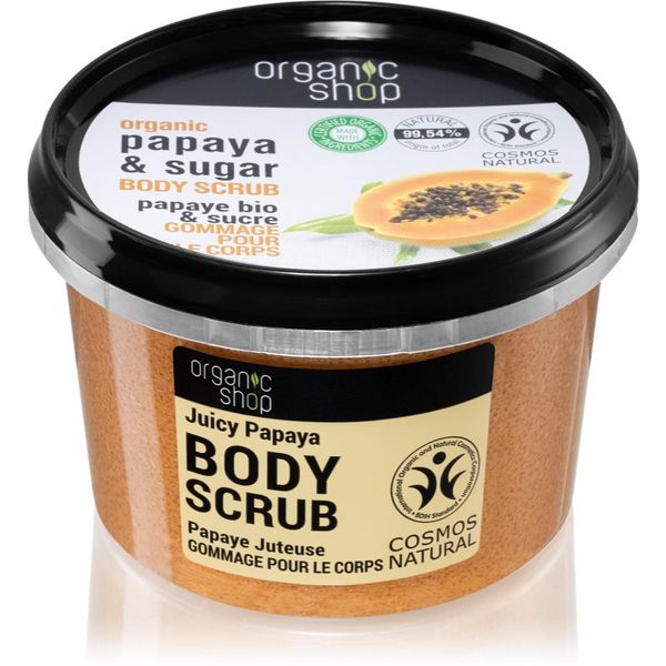 Organic Shop Organic Shop Organic Papaya & Sugar šećerni peeling za tijelo 250 ml