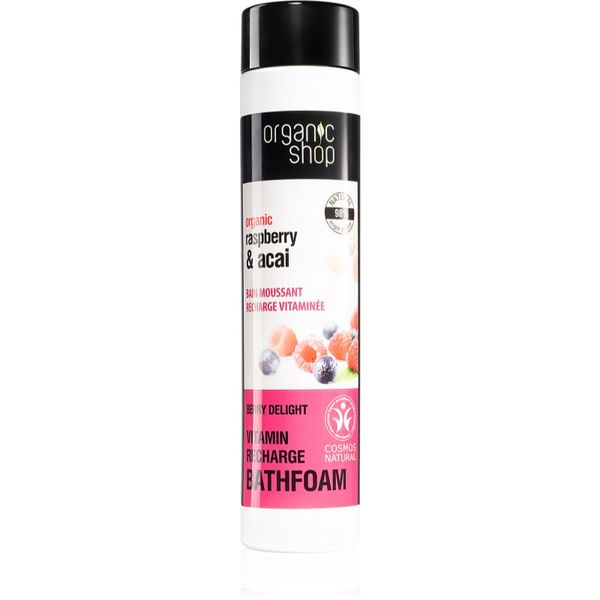 Organic Shop Organic Shop Organic Raspberry & Acai vitaminska pjena za kupanje 500 ml