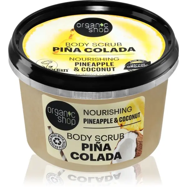 Organic Shop Organic Shop Piña Colada hranjivi piling za tijelo 250 ml