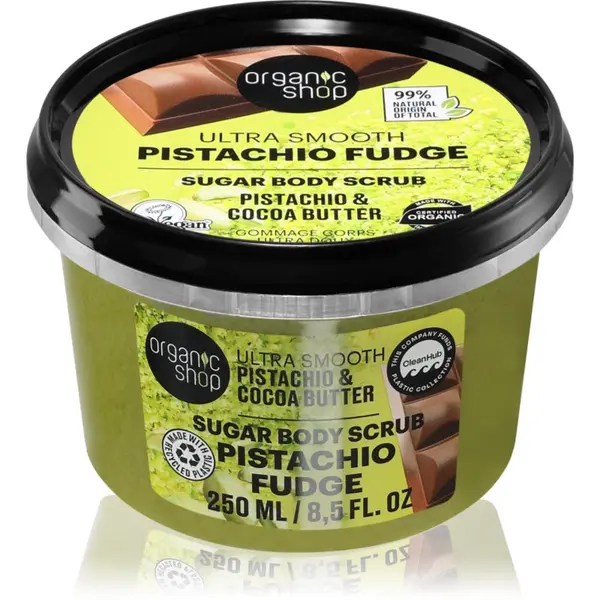 Organic Shop Organic Shop Pistachio Fudge nježni piling za tijelo 250 ml
