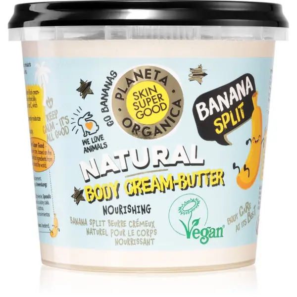Organic Shop Organic Shop Skin Super Good Banana Split hranjivi maslac za tijelo 360 ml