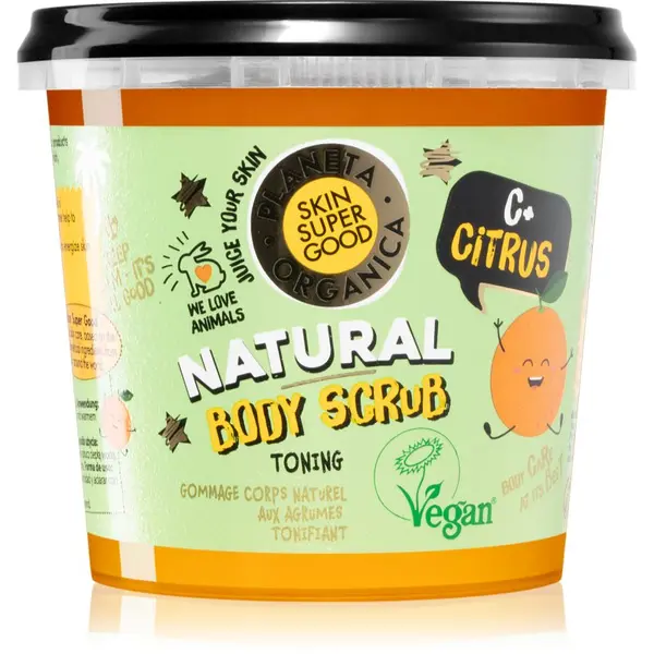 Organic Shop Organic Shop Skin Super Good C+ Citrus osvježavajući piling za tijelo s vitaminom C 360 ml