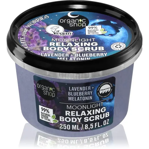Organic Shop Organic Shop Sleeping Exfoliate Your Worries piling za tijelo za opuštanje 250 ml