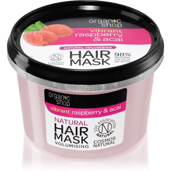 Organic Shop Organic Shop Vibrant Raspberry & Acai hranjiva maska za kosu 250 ml