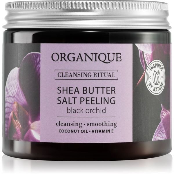 Organique Organique Black Orchid solni piling sa shea maslacem 200 g