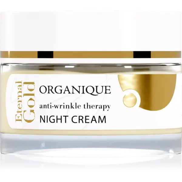 Organique Organique Eternal Gold Anti-Wrinkle Therapy hidratantna noćna krema protiv bora 50 ml