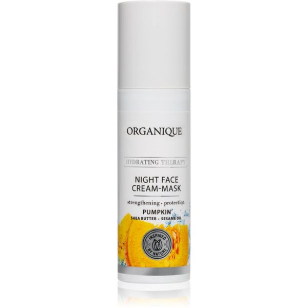 Organique Organique Hydrating Therapy Pumpkin noćna hidratantna maska za lice 50 ml