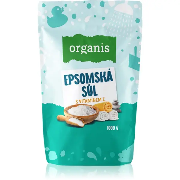 Organis Organis Epsom salt with Vitamin C sol za kupku 1000 g