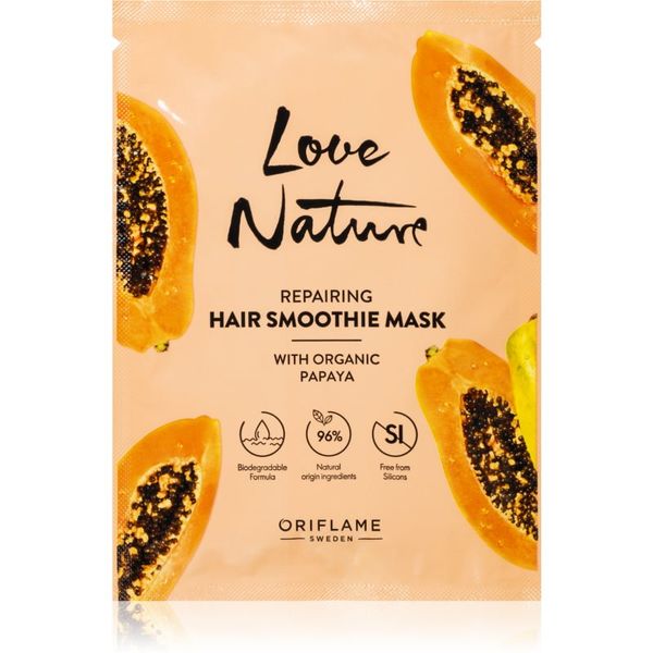 Oriflame Oriflame Love Nature Organic Papaya regenerirajuća maska za kosu 30 ml