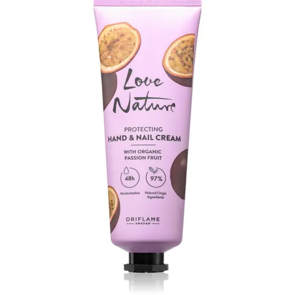 Oriflame Oriflame Love Nature Organic Passion Fruit zaštitna krema za ruke 75 ml