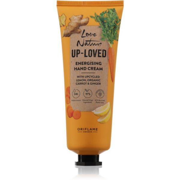 Oriflame Oriflame Love Nature Up-Loved Upcycled Lemon & Organic Carrot & Ginger hidratantna krema za ruke 75 ml
