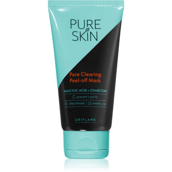 Oriflame Oriflame Pure Skin peel-Off maska za lice s aktivnim ugljenom 50 ml