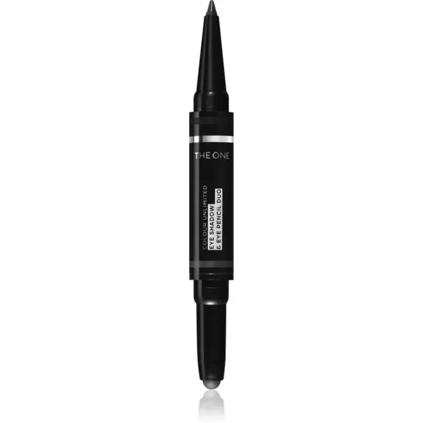 Oriflame Oriflame The One Colour Unlimited sjenilo za oči i olovka za oči 2 u 1 nijansa Granite Gray 1.2 g