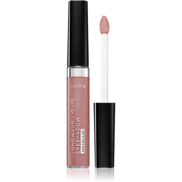 Oriflame Oriflame The One Metallic tekuće sjenilo za oči nijansa Rosy Peach 5 ml
