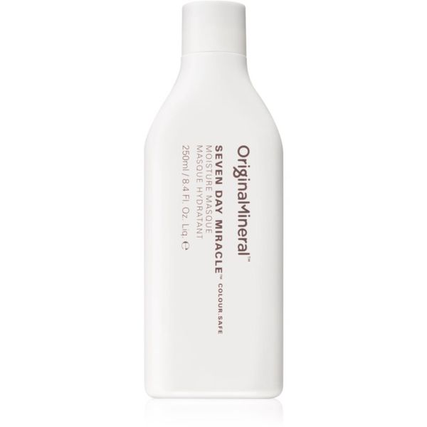 Original & Mineral Original & Mineral Seven Day Miracle intenzivna hidratantna maska za suhu, oštećenu i kemijski tretiranu kosu 250 ml