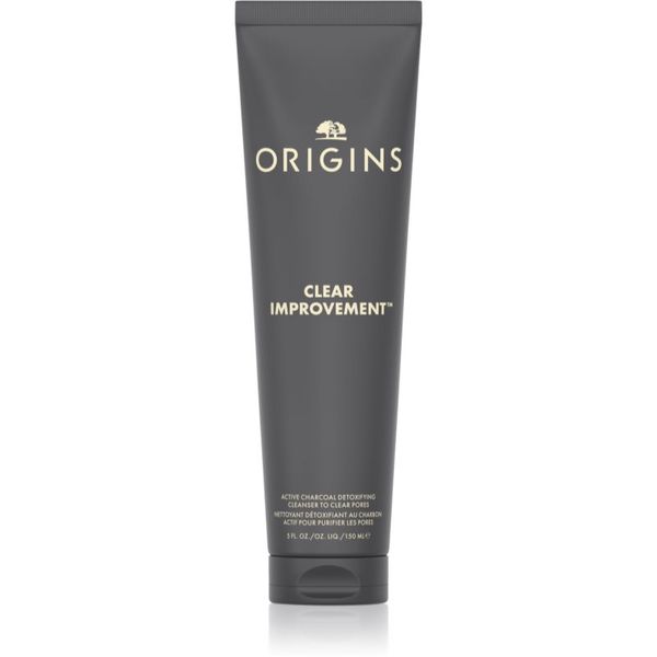 Origins Origins Clear Improvement® Active Charcoal Detoxifying Cleanser to Clear Pores maska za čišćenje s aktivnim ugljenom 150 ml