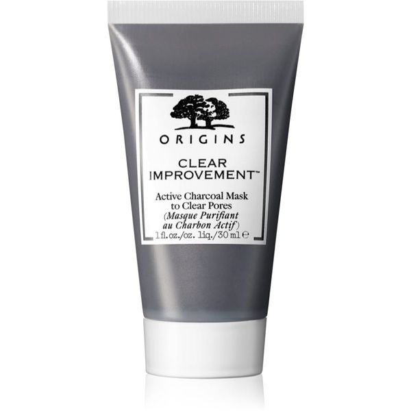 Origins Origins Clear Improvement® Active Charcoal Mask To Clear Pores maska za čišćenje s aktivnim ugljenom 30 ml