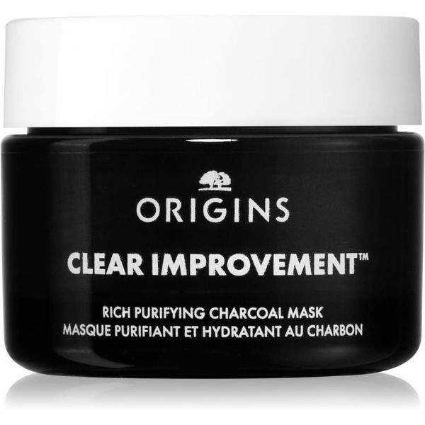 Origins Origins Clear Improvement® Rich Purifying Charcoal Mask maska za čišćenje s aktivnim ugljenom 30 ml