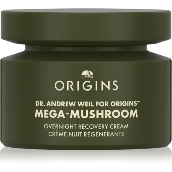 Origins Origins Dr. Andrew Weil for Origins™ Mega-Mushroom Overnight Recovery Cream umirujuća i hidratantna maska za noć 50 ml