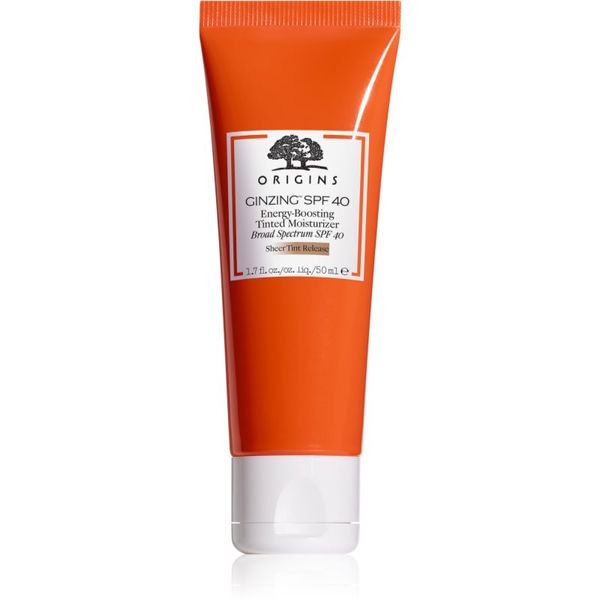 Origins Origins GinZing™ Energy-Boosting Tinted Moisturizer dnevna krema za revitalizaciju SPF 40 50 ml