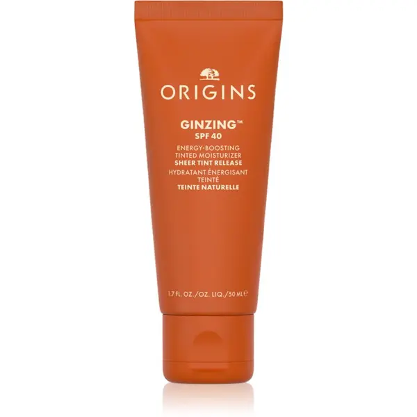 Origins Origins GinZing™ Energy-Boosting Tinted Moisturizer dnevna krema za revitalizaciju SPF 40 nijansa 3 50 ml