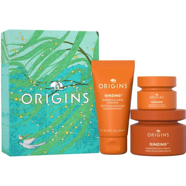 Origins Origins GinZing™ Glowing Essentials poklon set za suho lice