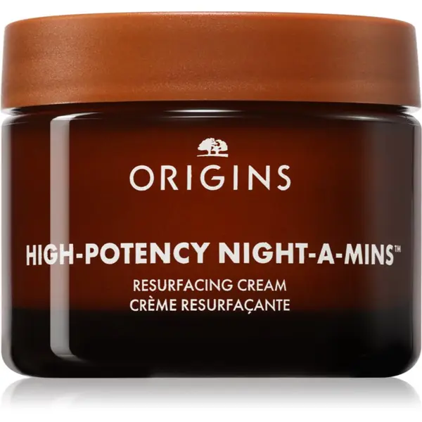 Origins Origins High-Potency Night-A-Mins™ Resurfacing Cream With Fruit-Derived AHAs hidratantna noćna krema za sjaj i zaglađivanje kože lica 50 ml