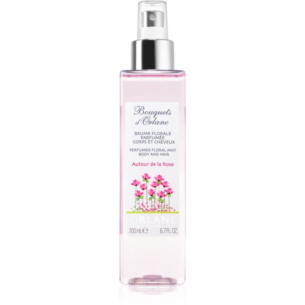 Orlane Orlane Bouquets d’Orlane Autour de la Rose osvježavajuća voda za tijelo i kosu za žene 200 ml
