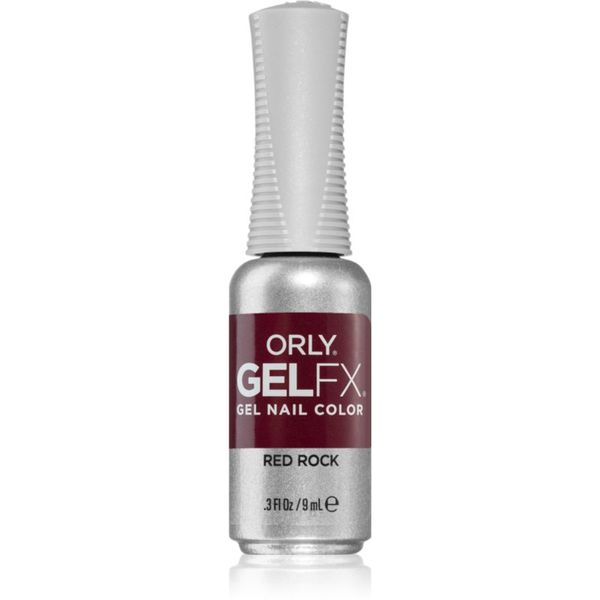 Orly Orly Gelfx Gel gel lak za nokte s korištenjem UV/LED lampe nijansa Red Rock 9 ml