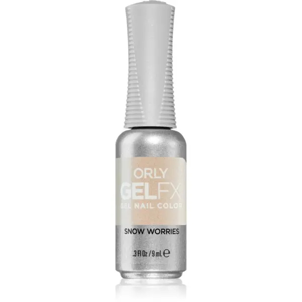 Orly Orly Gelfx Gel gel lak za nokte s korištenjem UV/LED lampe nijansa Snow Worries 9 ml