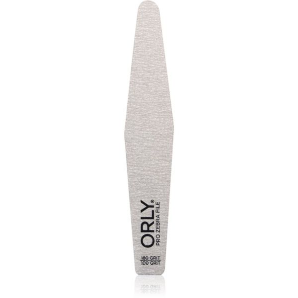 Orly Orly Pro Zebra klasična rašpica za nokte s dvije granulacije 100/180 1 kom
