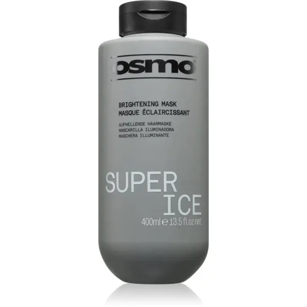 Osmo Osmo Super Ice Brightening Mask maska ​​protiv žutih tonova za plavu i kosu s pramenovima 400 ml