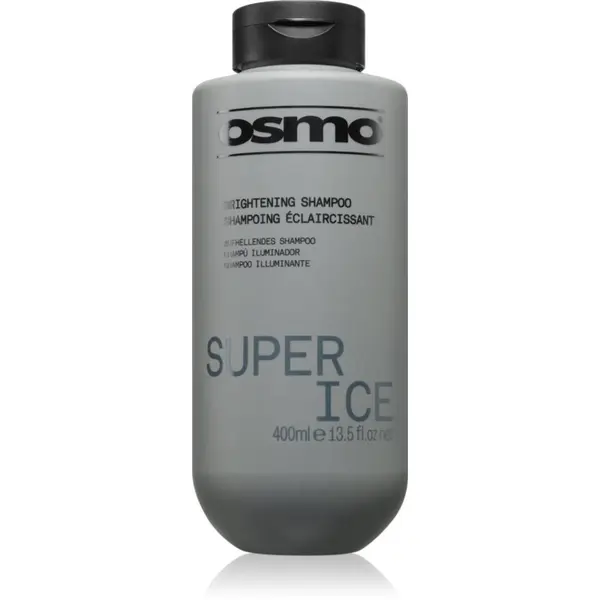 Osmo Osmo Super Ice Brightening Shampoo šampon protiv žutih tonova za plavu i kosu s pramenovima 400 ml