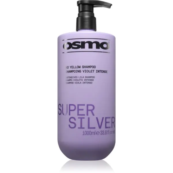 Osmo Osmo Super Silver No Yellow Shampoo šampon protiv žutih tonova za plavu i sijedu kosu 1000 ml