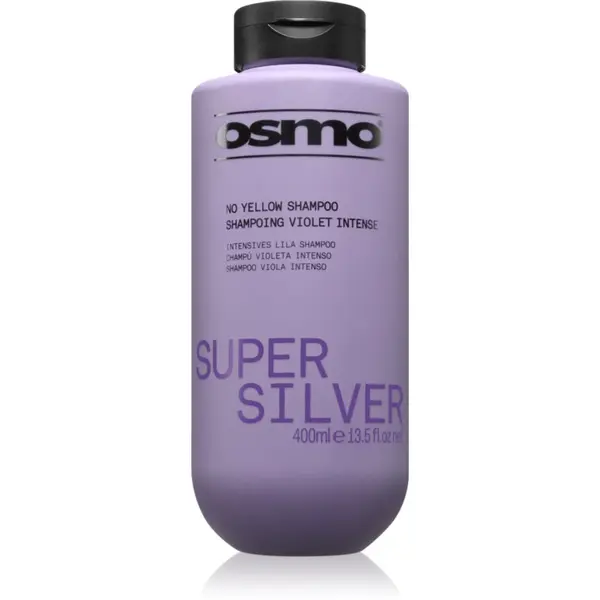 Osmo Osmo Super Silver No Yellow Shampoo šampon protiv žutih tonova za plavu i sijedu kosu 400 ml
